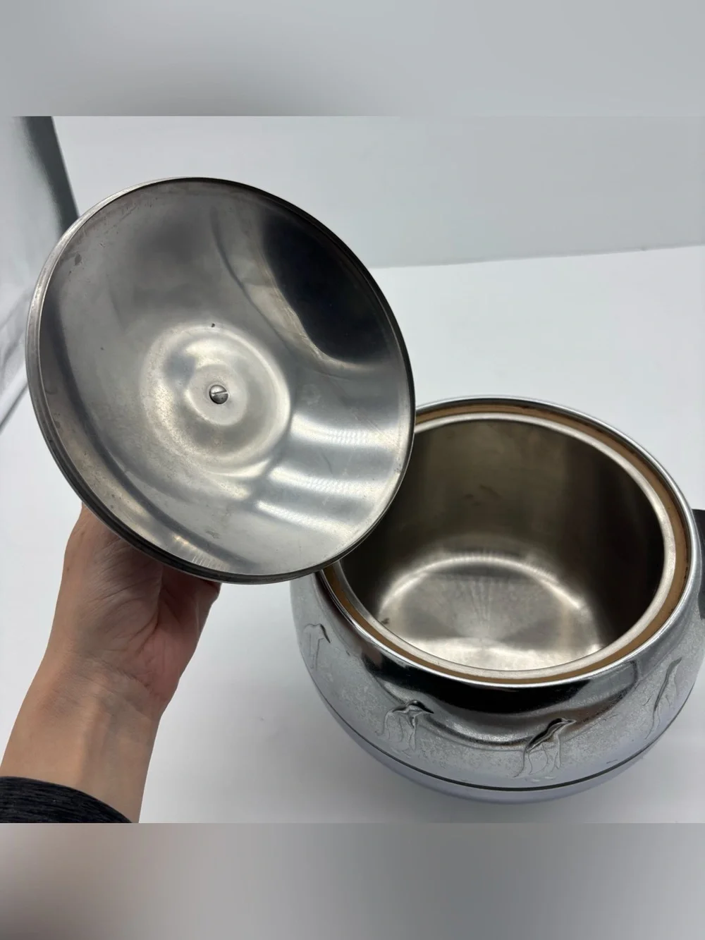 Vintage West Bend Penguin Serving Bowl